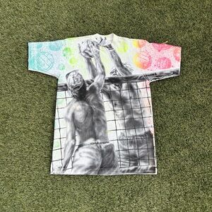 Fruit of the Loom volleyball Multicolor Graphic Tee
